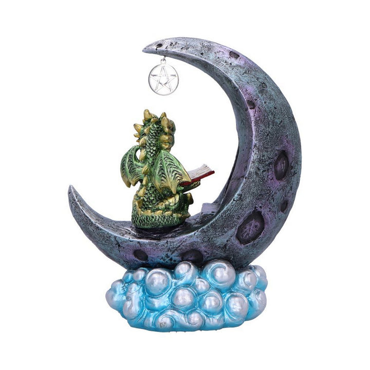 Moonbound Scholar LED Dragon Figurine 21.2cm U7275C25