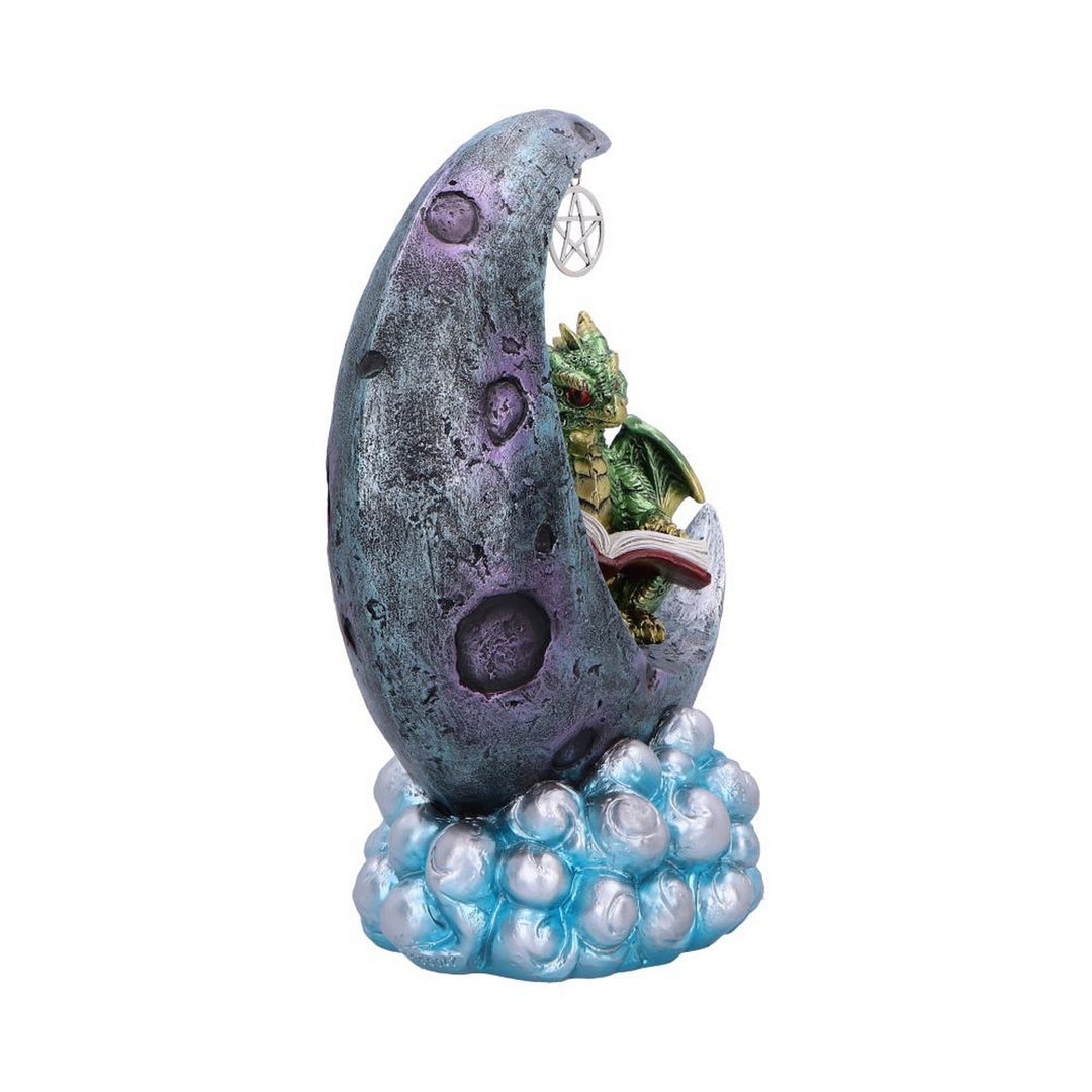 Moonbound Scholar LED Dragon Figurine 21.2cm U7275C25