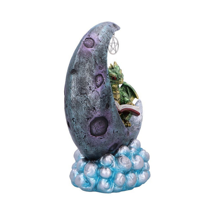 Moonbound Scholar LED Dragon Figurine 21.2cm U7275C25