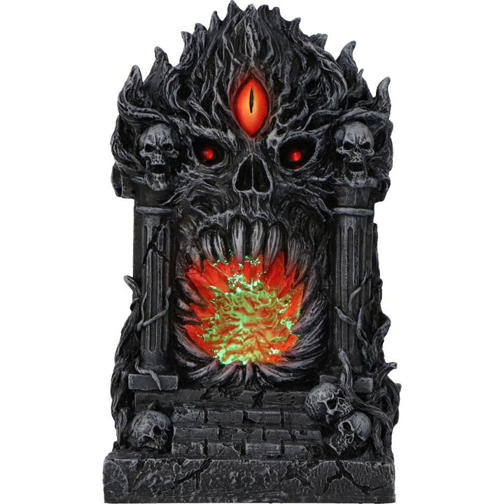 Gothic LED Skull Door to the Underworld 22cm U7284C25