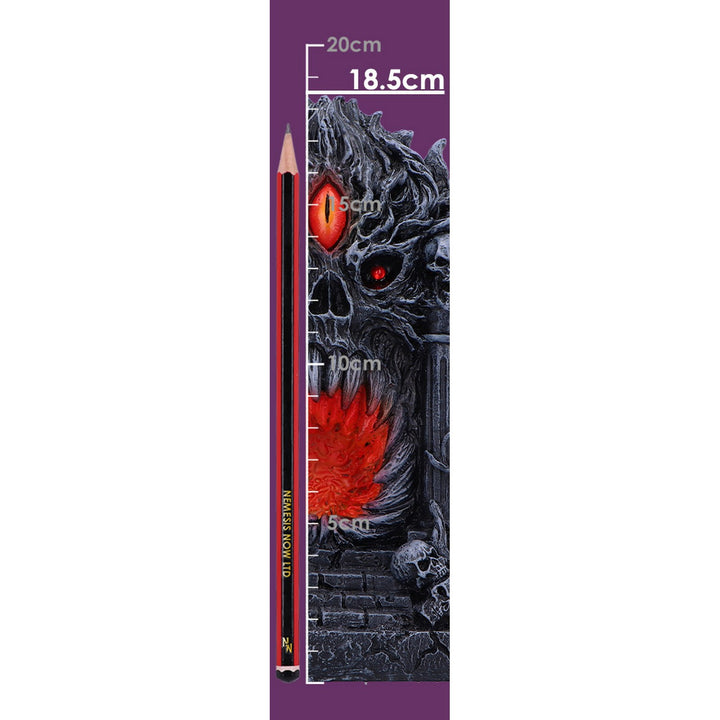 Gothic LED Skull Door to the Underworld 22cm U7284C25