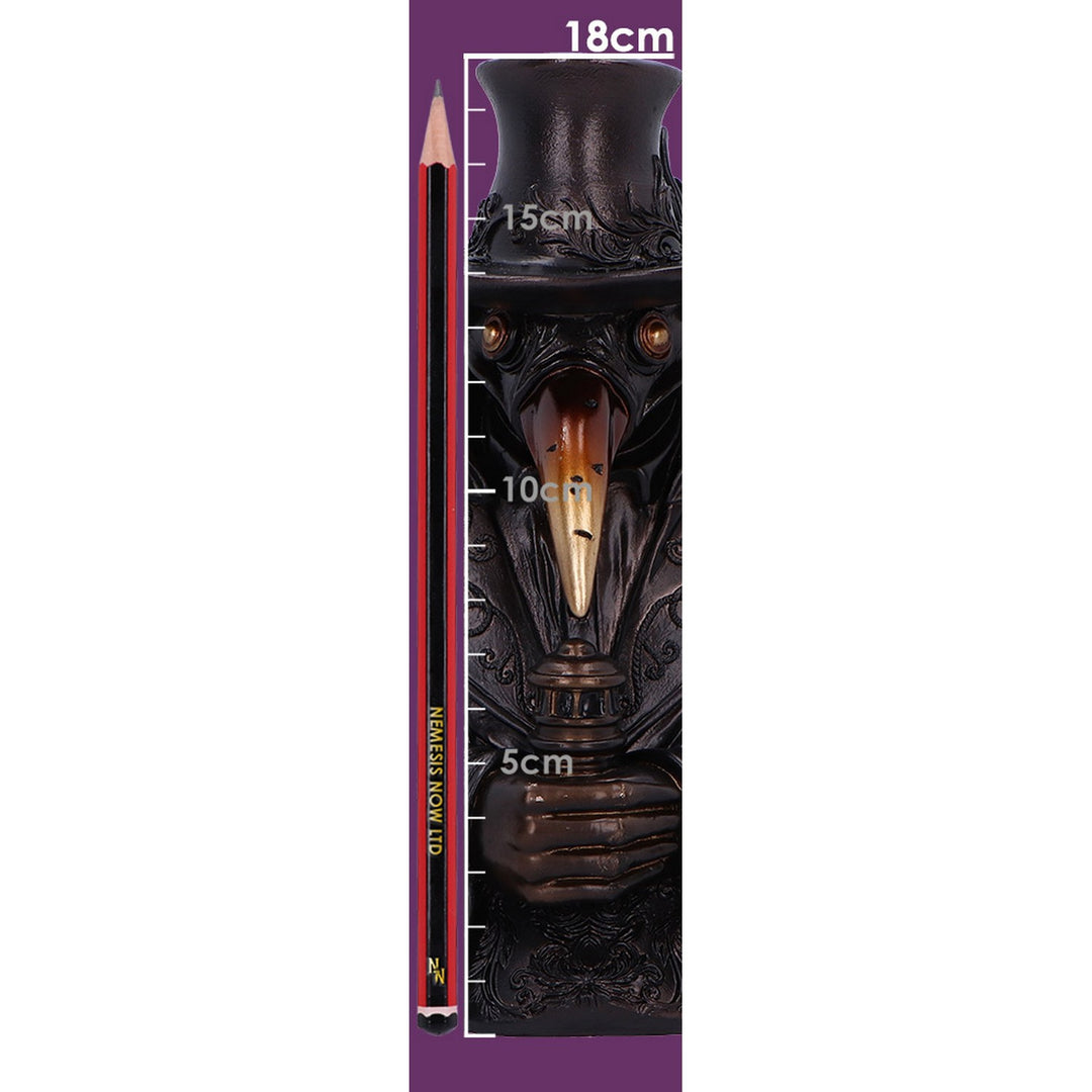 Miasma Plague Doctor Backflow Incense Burner 17.8cm U7285C25