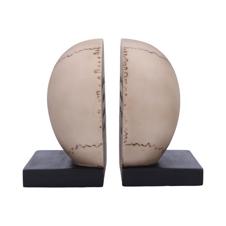Final Chapter Skull Bookends 13.5cm U7292C25