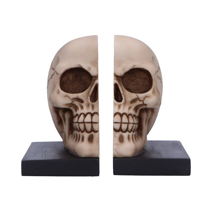 Final Chapter Skull Bookends 13.5cm U7292C25