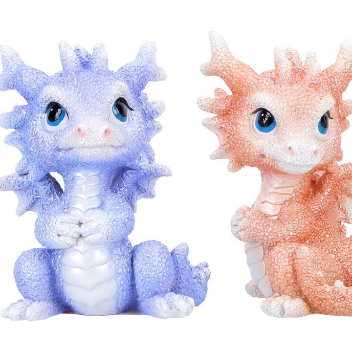 Coralscale Hatchling Dragon Figurines Set of 3 9cm U7412A26