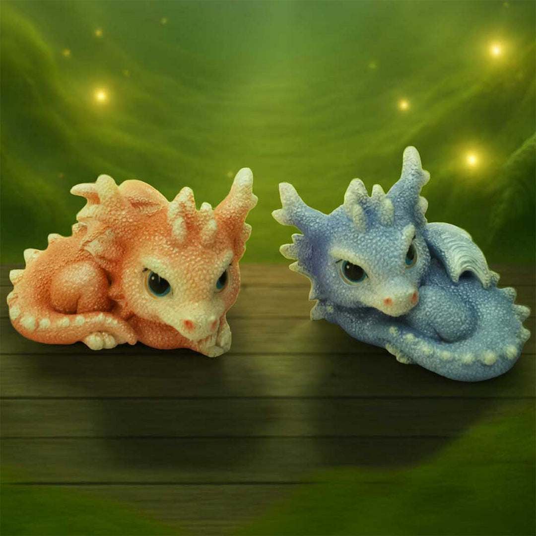 Coralscale Nestlings Dragon Figurines Set of 2 5.8cm U7413A26