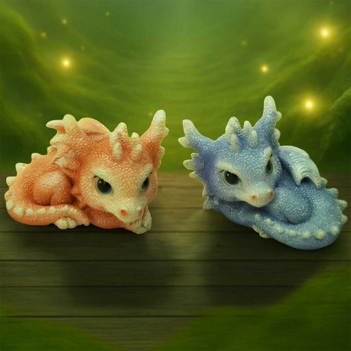 Coralscale Nestlings Dragon Figurines Set of 2 5.8cm U7413A26