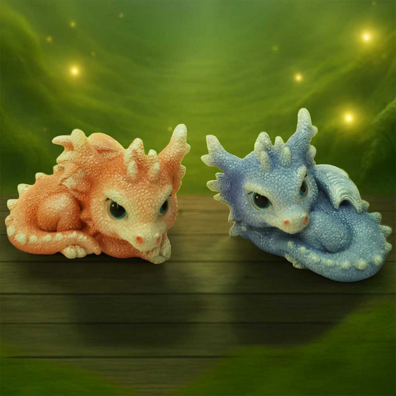 Coralscale Nestlings Dragon Figurines Set of 2 5.8cm U7413A26
