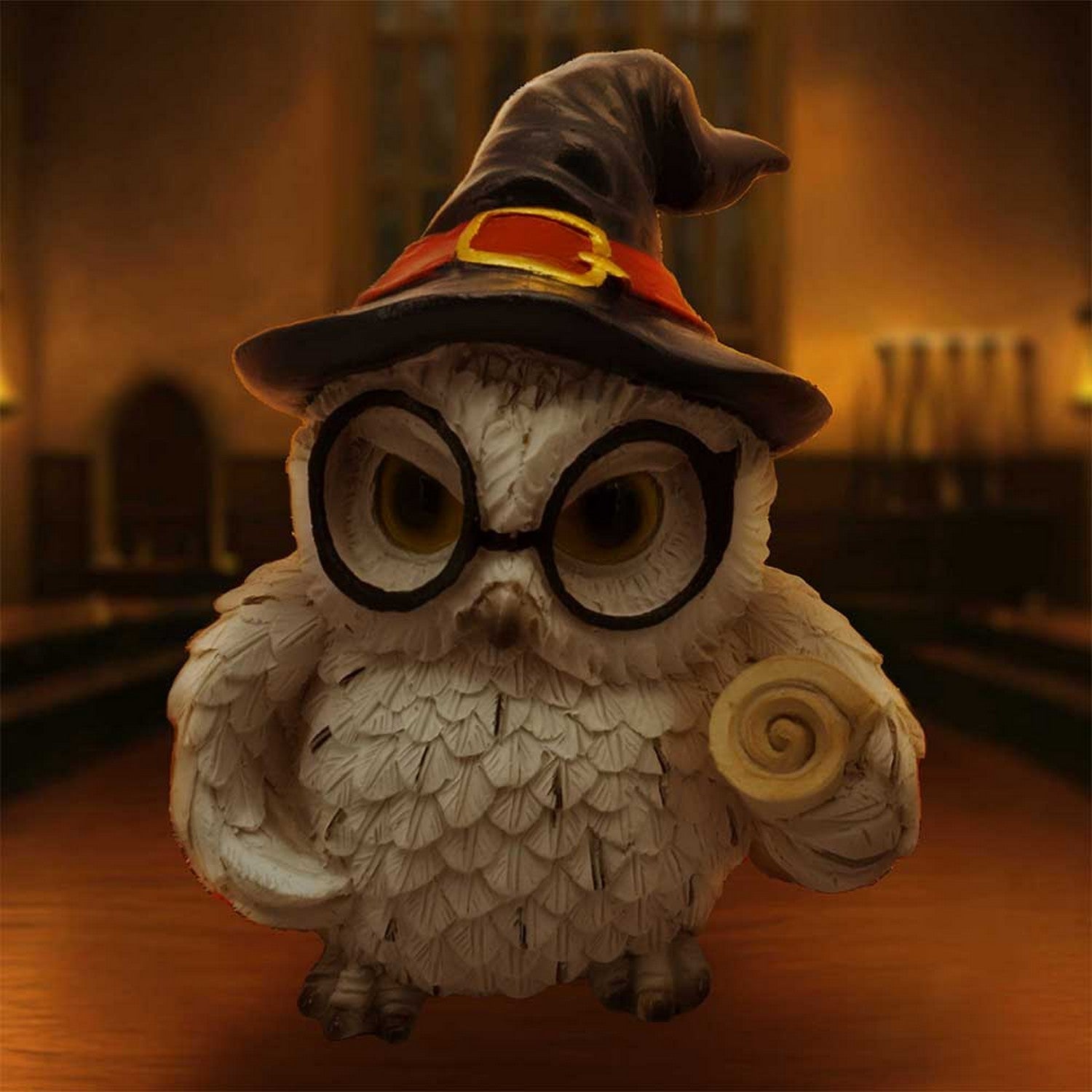 Archimedes Owl Figurine 7cm U7416A26