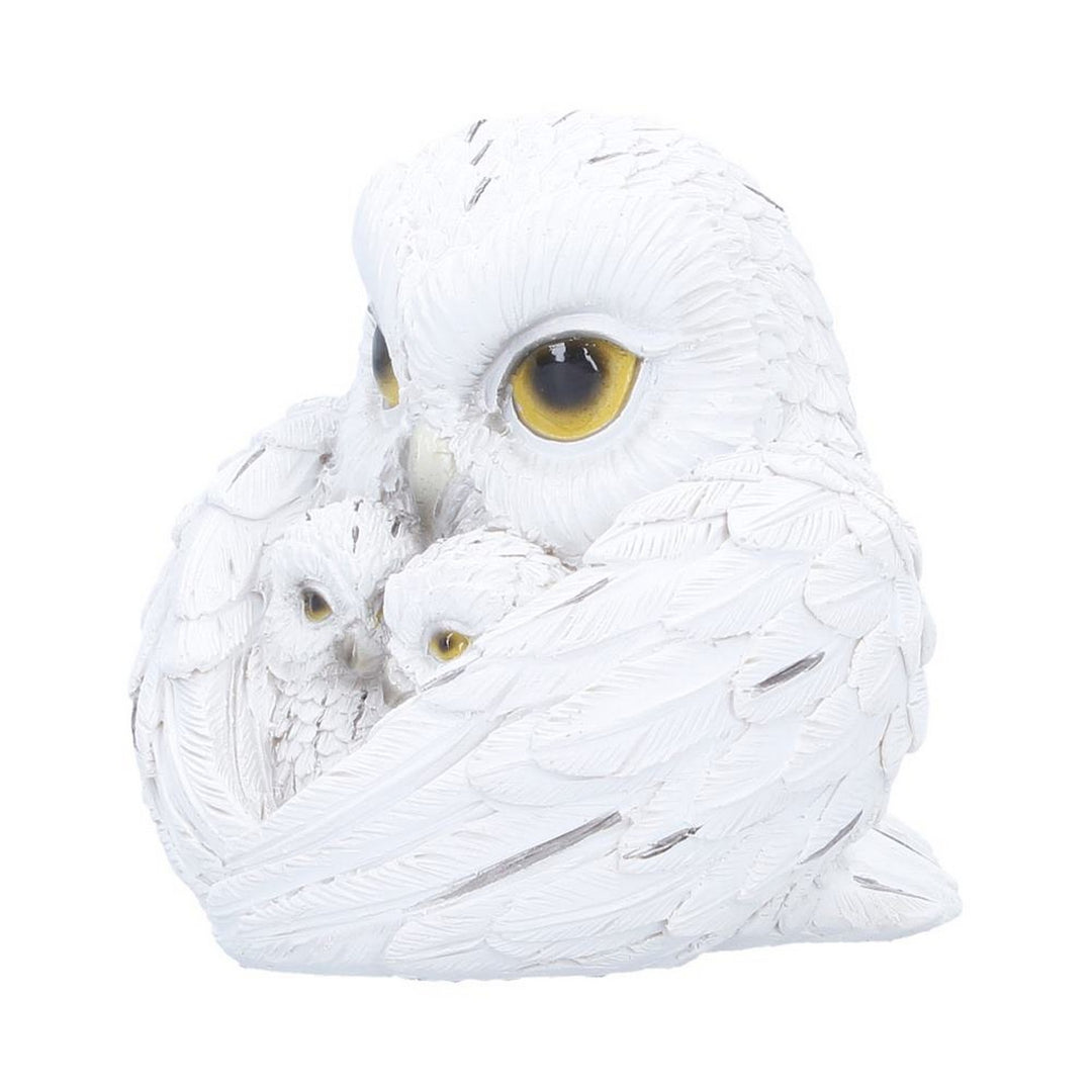 Feathered Nest Owl Figurne 10cm U7418A26