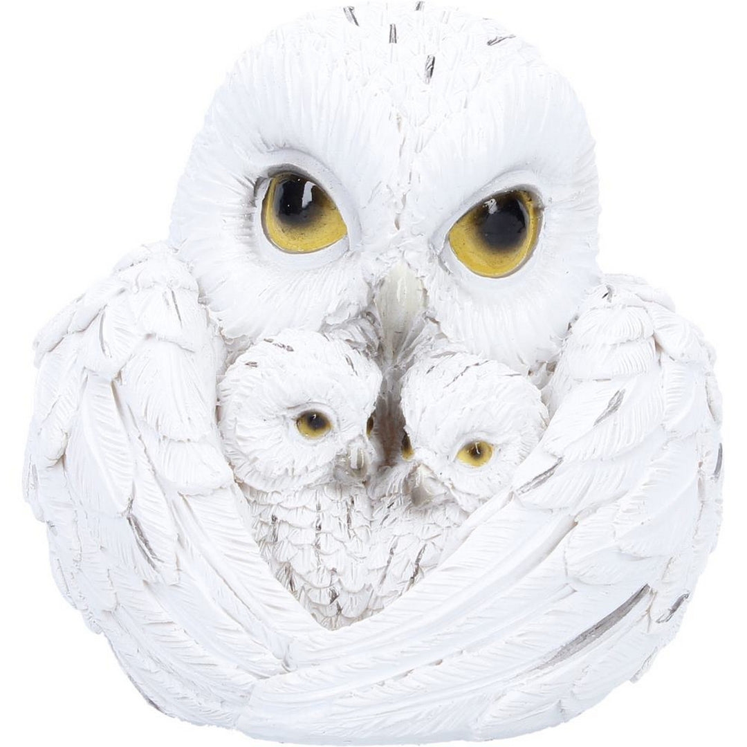 Feathered Nest Owl Figurne 10cm U7418A26