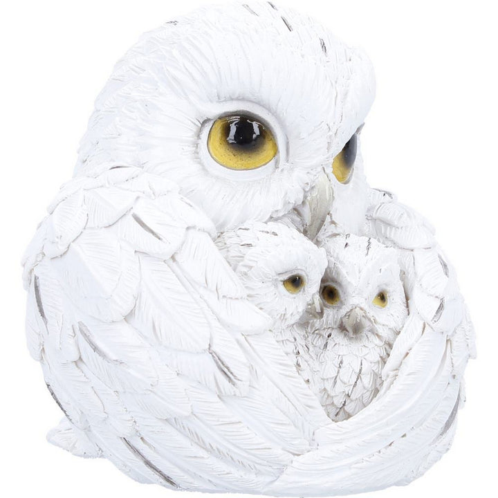 Feathered Nest Owl Figurne 10cm U7418A26