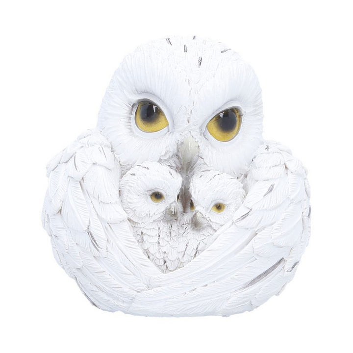 Feathered Nest Owl Figurne 10cm U7418A26