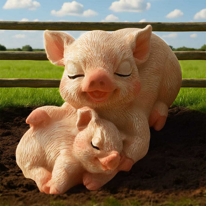 Snuggle Mini Pig Figurine 6.3cm U7425A26