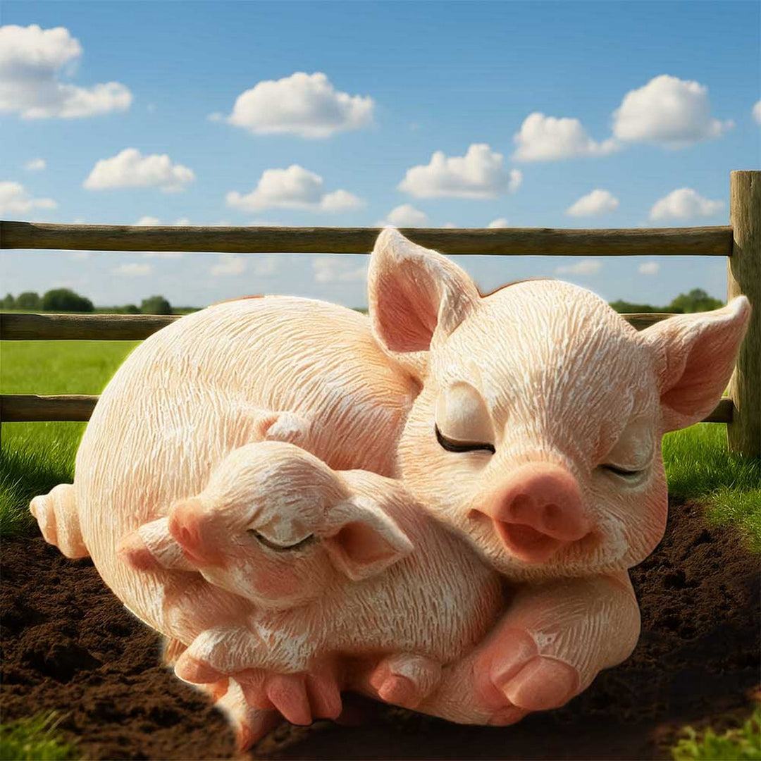 Cuddle Mini Pig Figurine 6cm U7426A26
