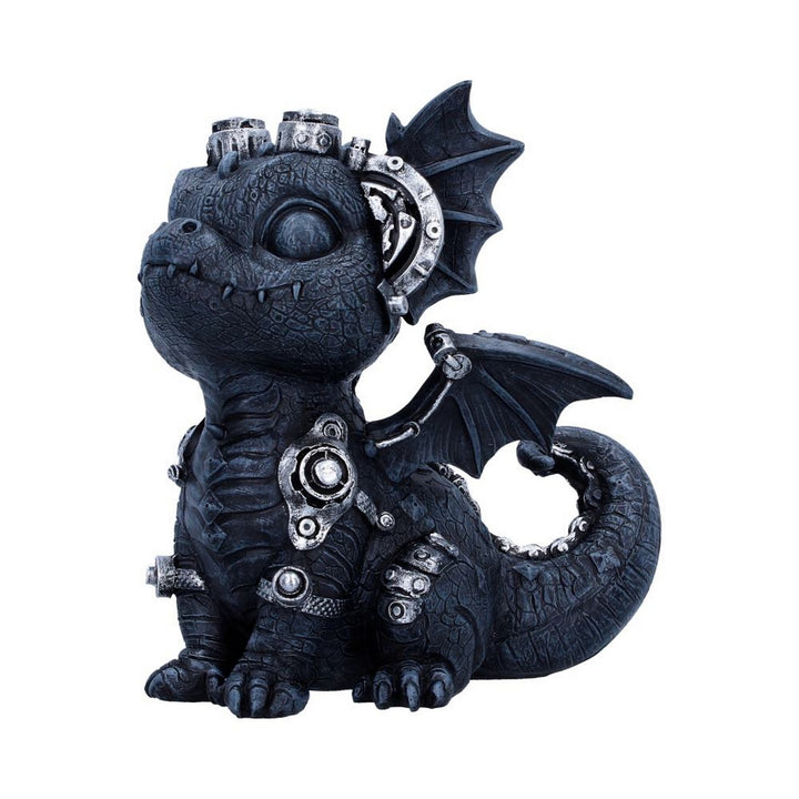 Coglet Black Steampunk Dragon 17.7cm U7501B26