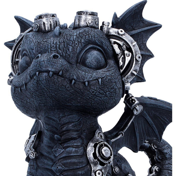 Coglet Black Steampunk Dragon 17.7cm U7501B26