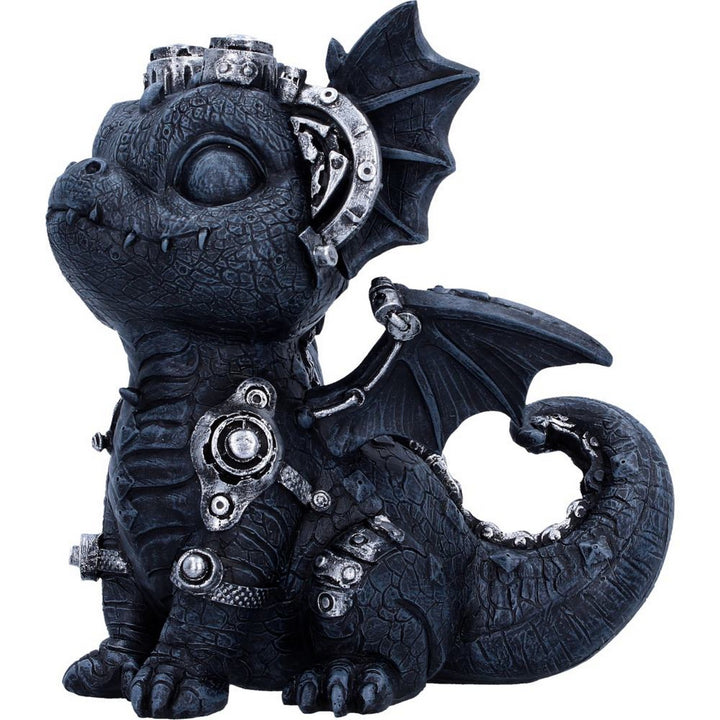 Coglet Black Steampunk Dragon 17.7cm U7501B26