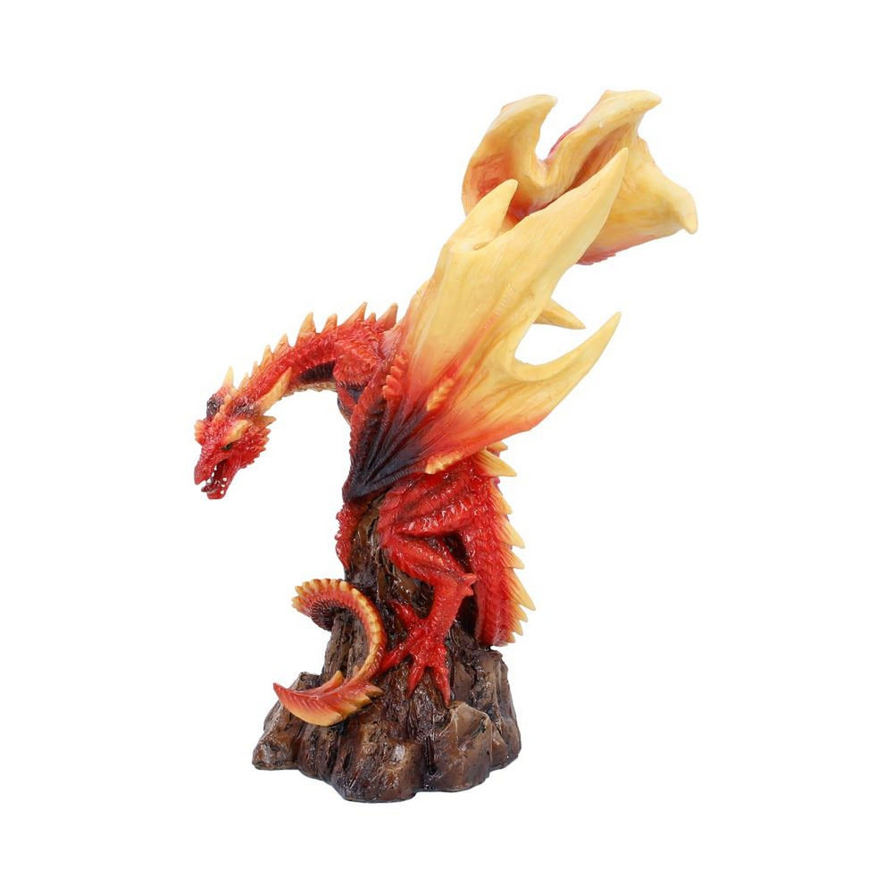 Vermilion Inferno Dragon Figurine 22.5cm U7502B26