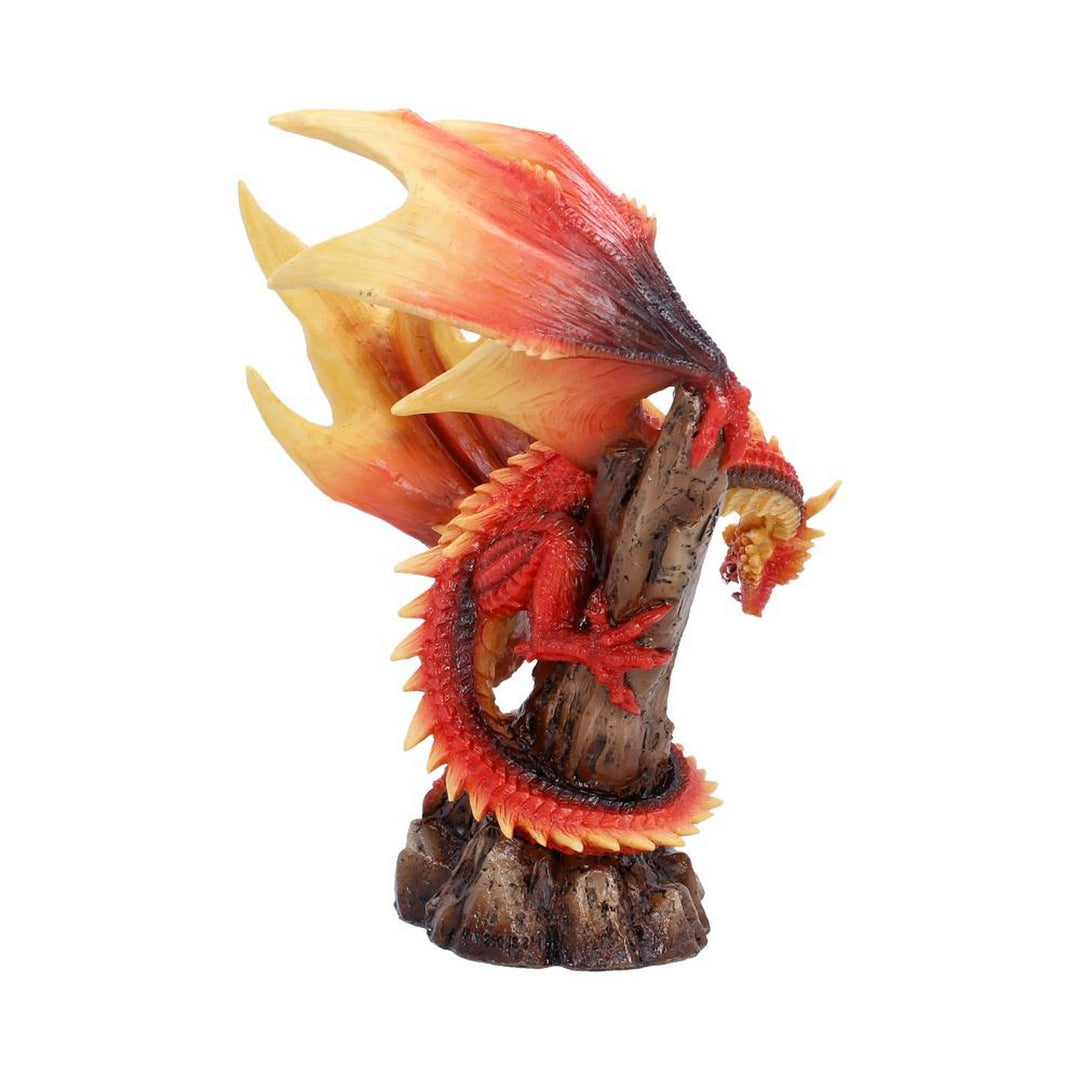 Vermilion Inferno Dragon Figurine 22.5cm U7502B26