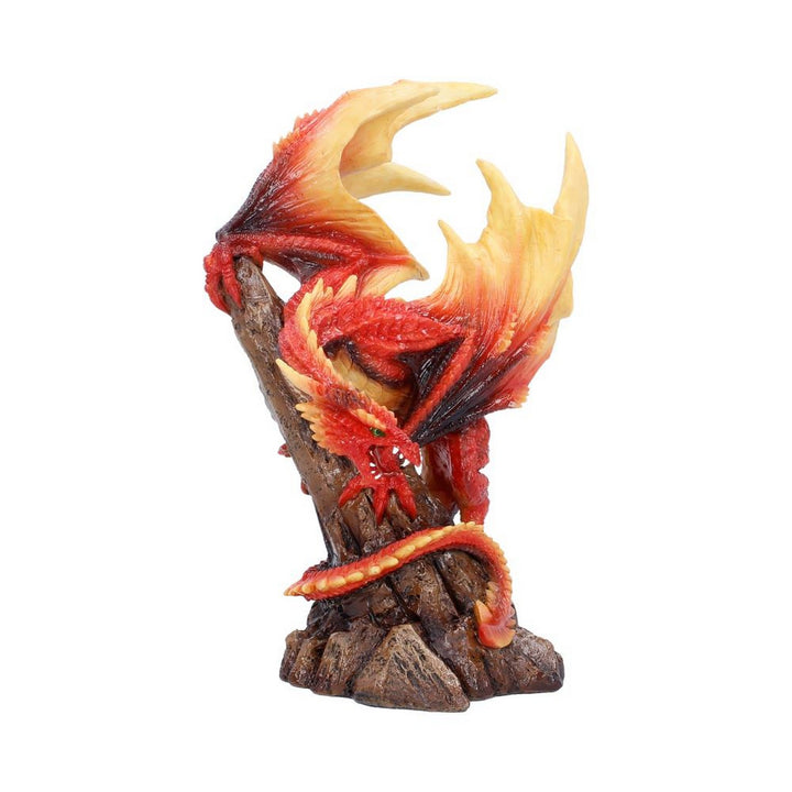 Vermilion Inferno Dragon Figurine 22.5cm U7502B26