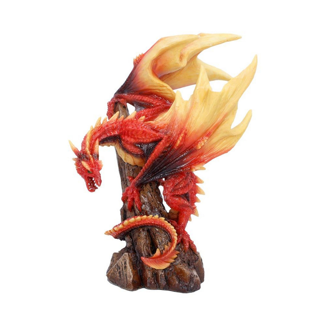 Vermilion Inferno Dragon Figurine 22.5cm U7502B26