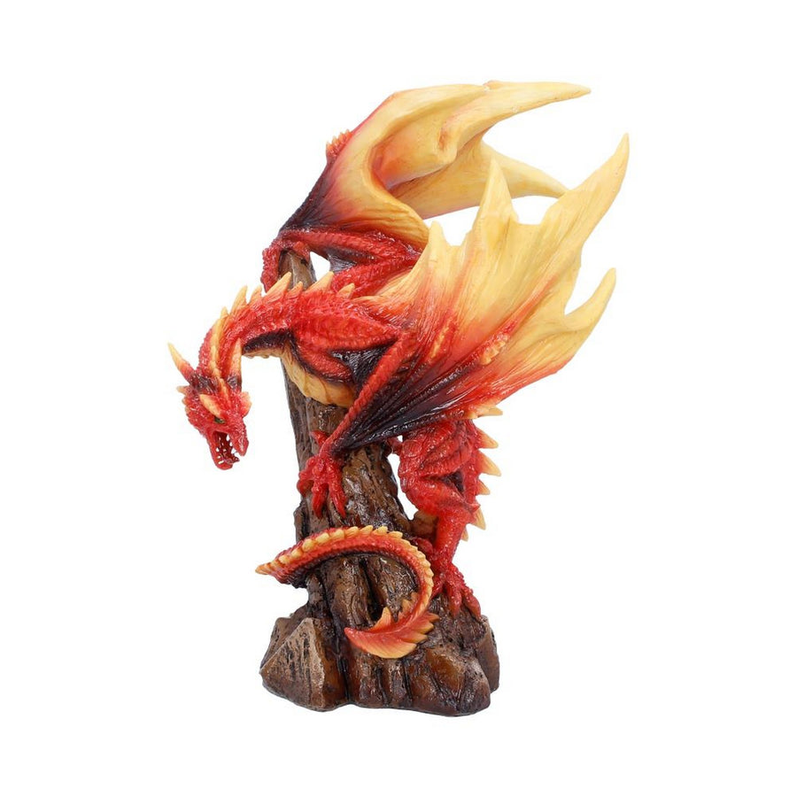 Vermilion Inferno Dragon Figurine 22.5cm U7502B26