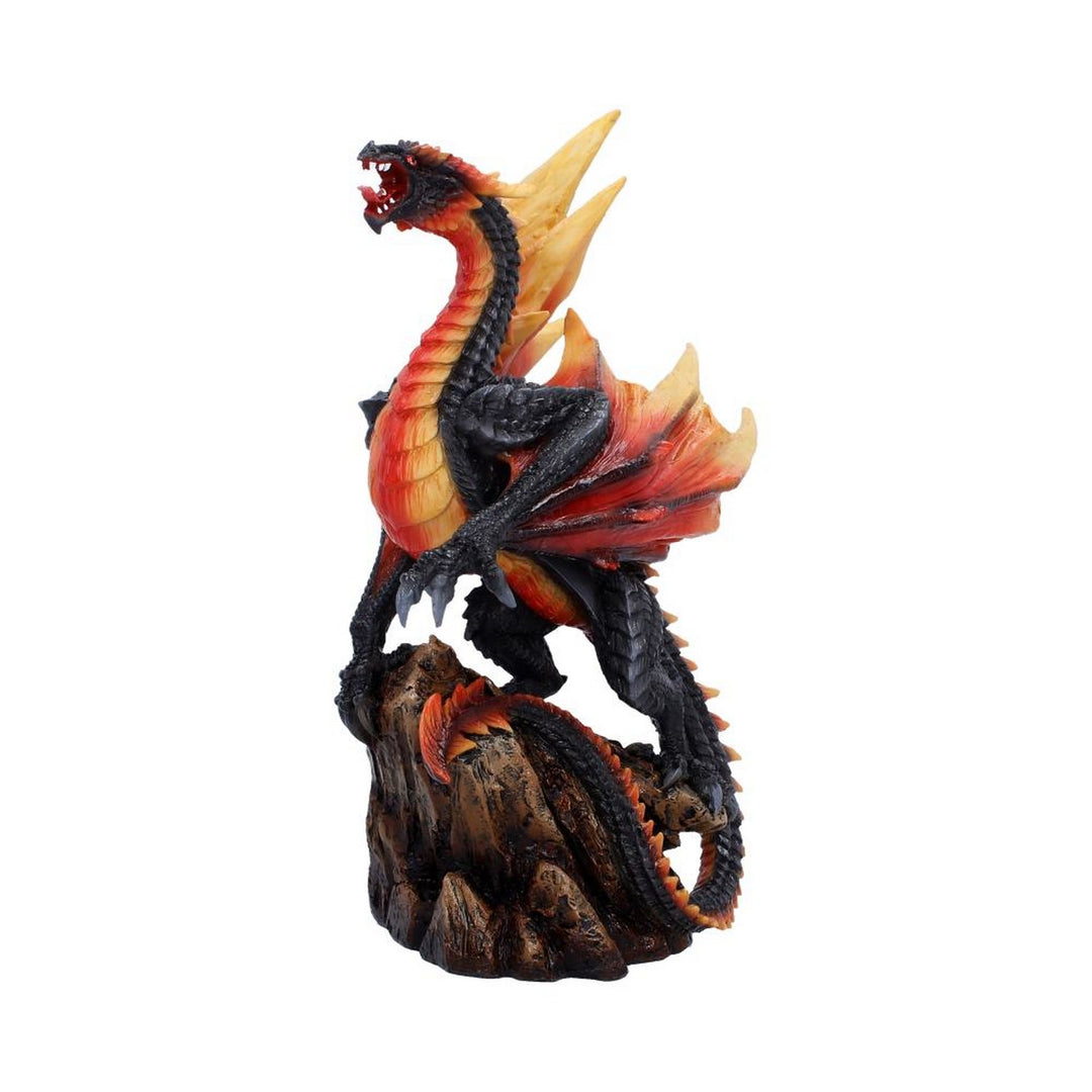Obsidian Inferno Dragon Figurine 23.7cm U7503B26