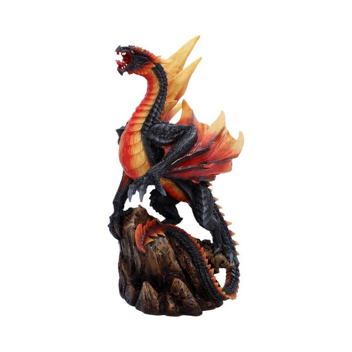 Obsidian Inferno Dragon Figurine 23.7cm U7503B26
