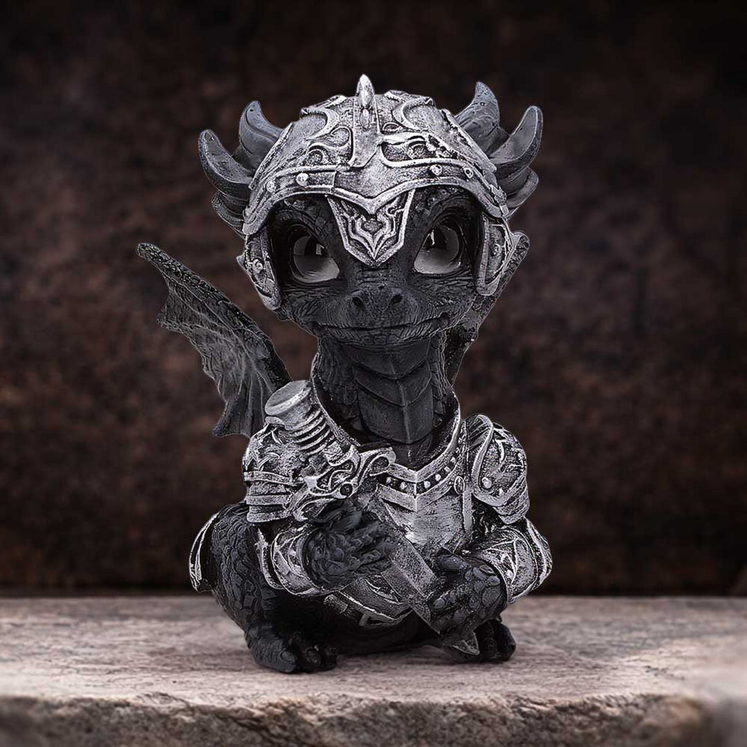 Sir Sword Flame Dragon Figurine U7505B26