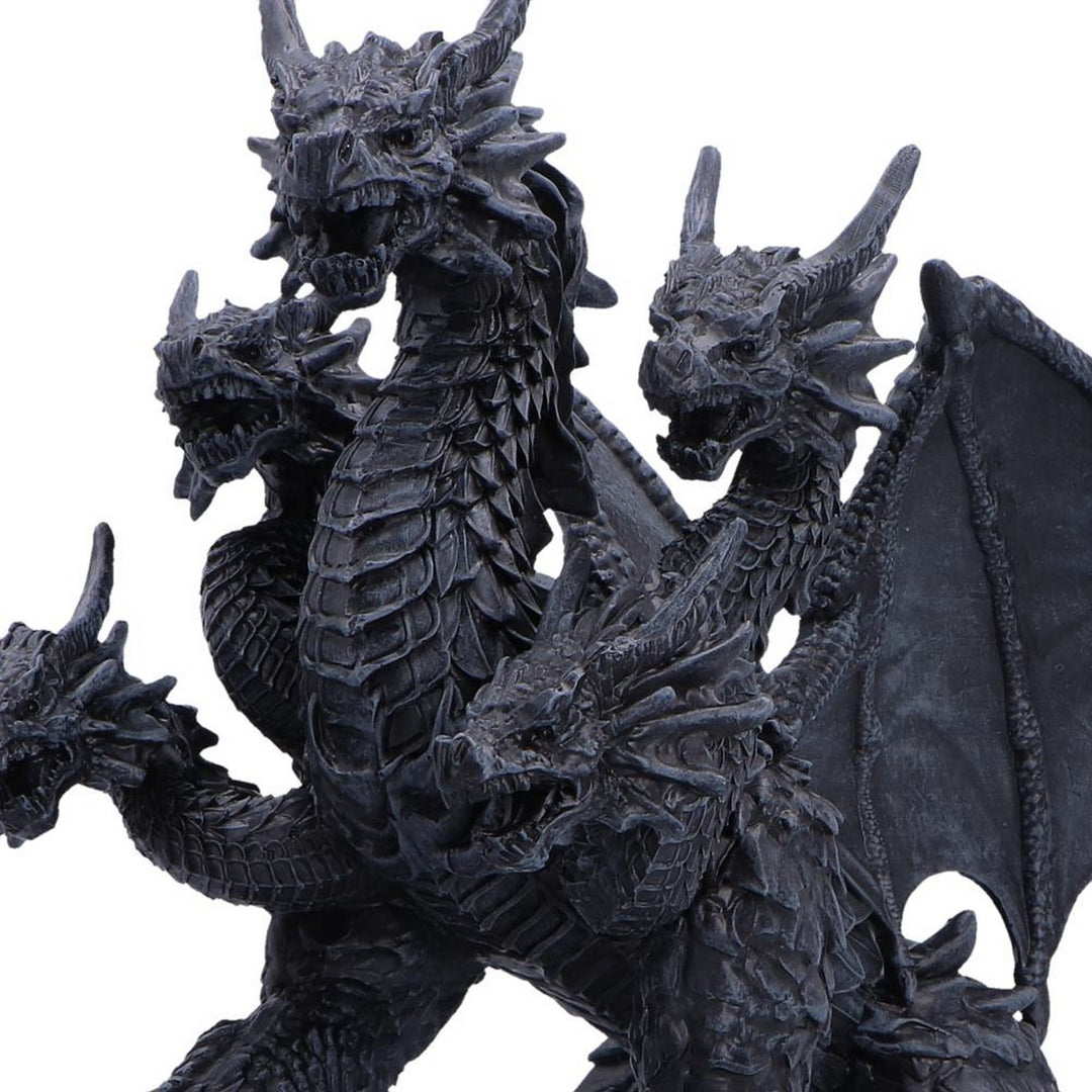 Shadow Hydra Multi Headed Dragon Figurine 30cm U7567B26