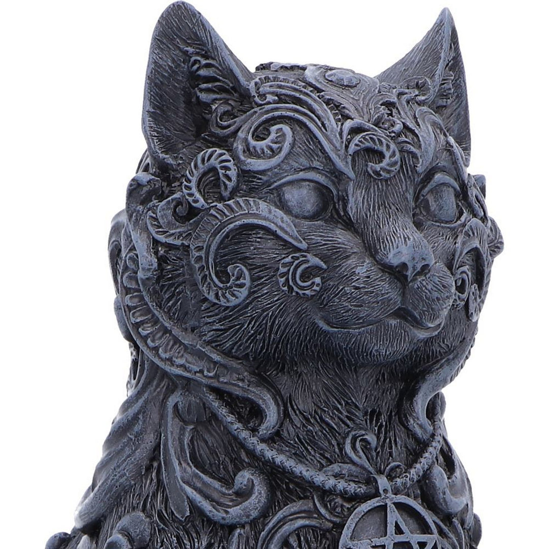 Hexbound Fmailiar Black Cat Figurine 23cm U7569B26