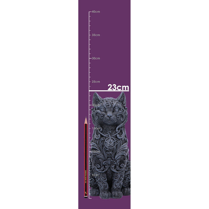 Hexbound Fmailiar Black Cat Figurine 23cm U7569B26