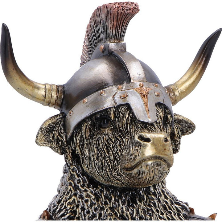 Gold Highland Cow Guard 26.7cm U7574B26