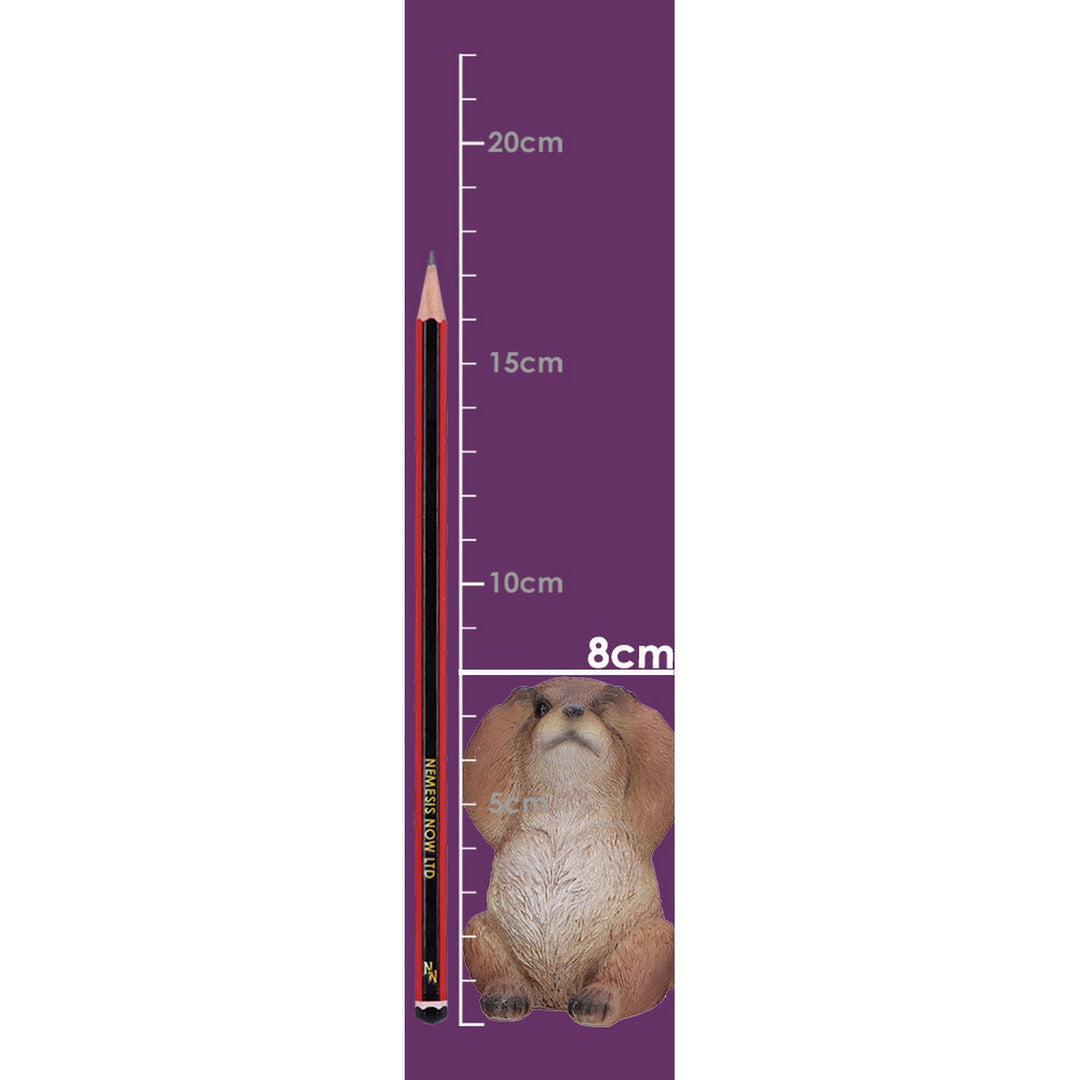 Set of Three Wise Otter figurines 8cm U7578B26