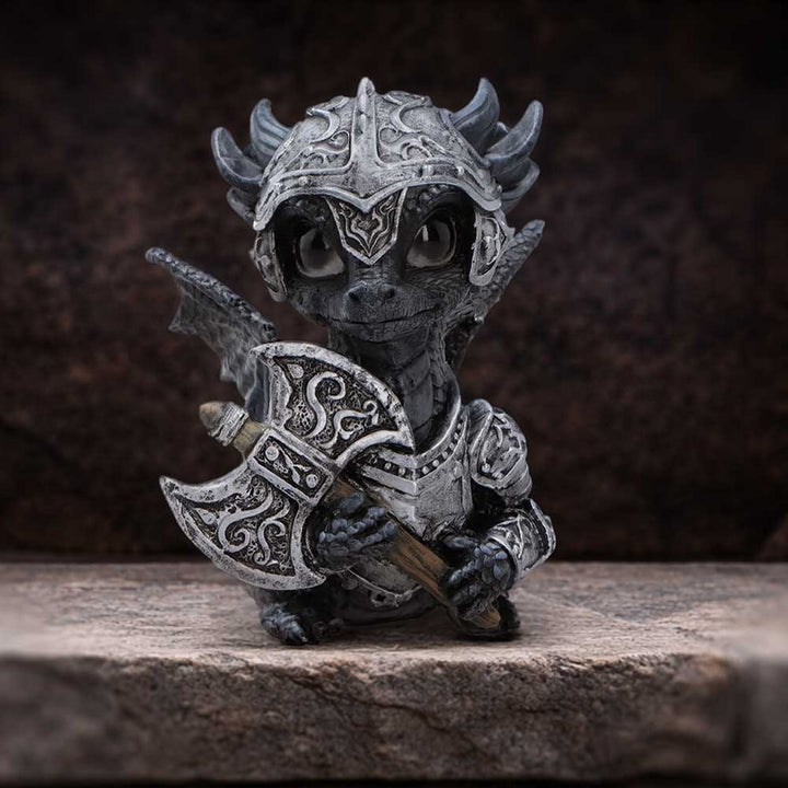 Sir Axewing Dragon Figurine 9.6cm U7582B26