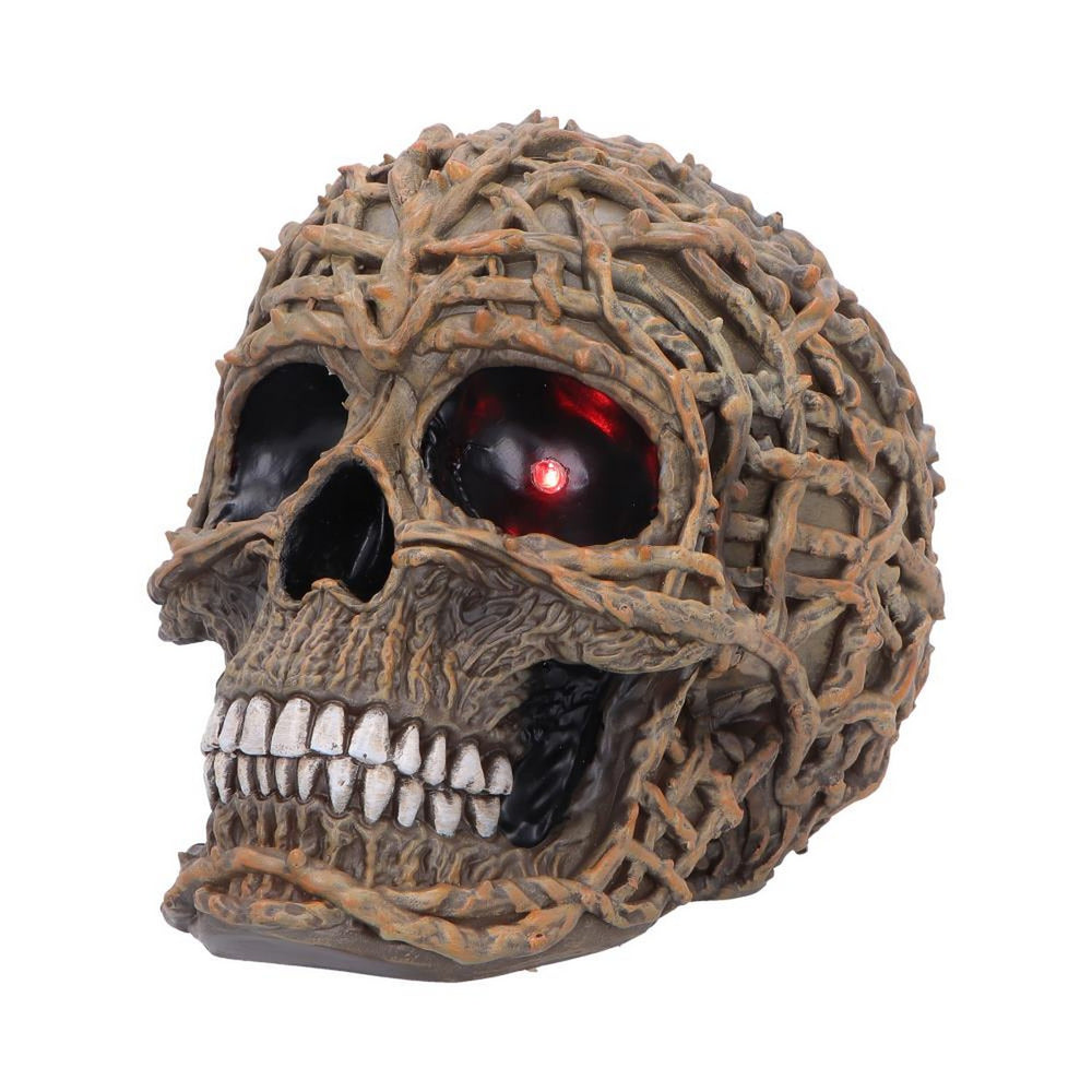Rooted Vine Skull LED Figurine 15.8cm U7584B26