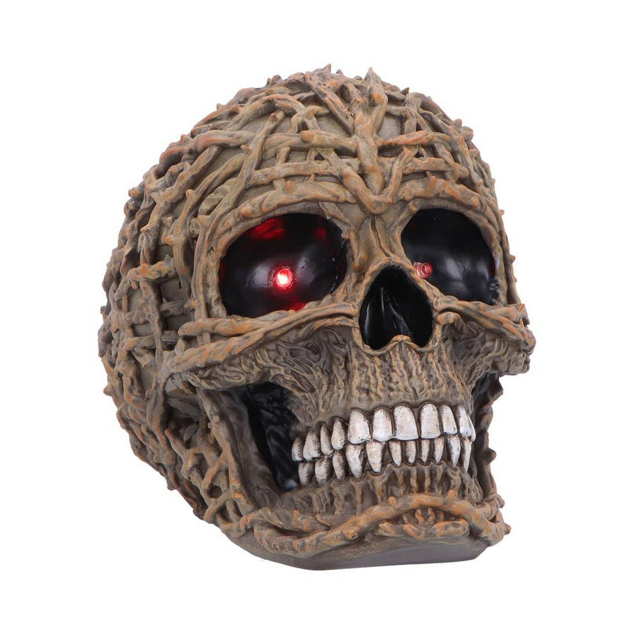 Rooted Vine Skull LED Figurine 15.8cm U7584B26