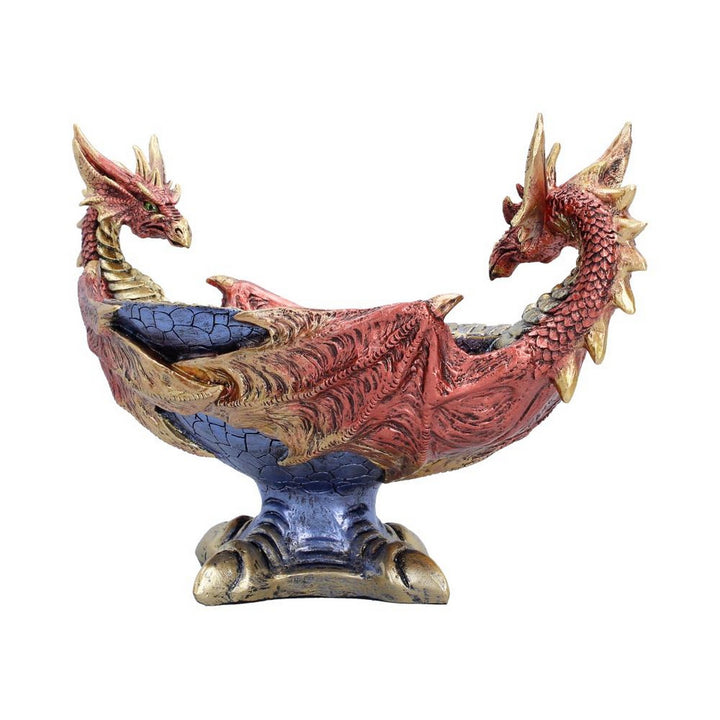 Scaled Red Dragon Bowl 18.7cm U7586B26