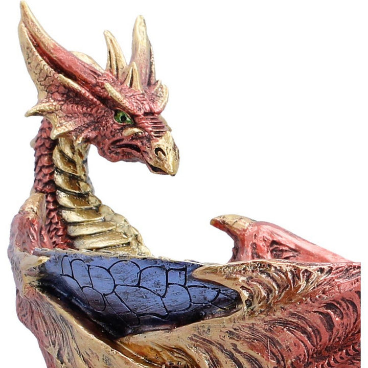 Scaled Red Dragon Bowl 18.7cm U7586B26