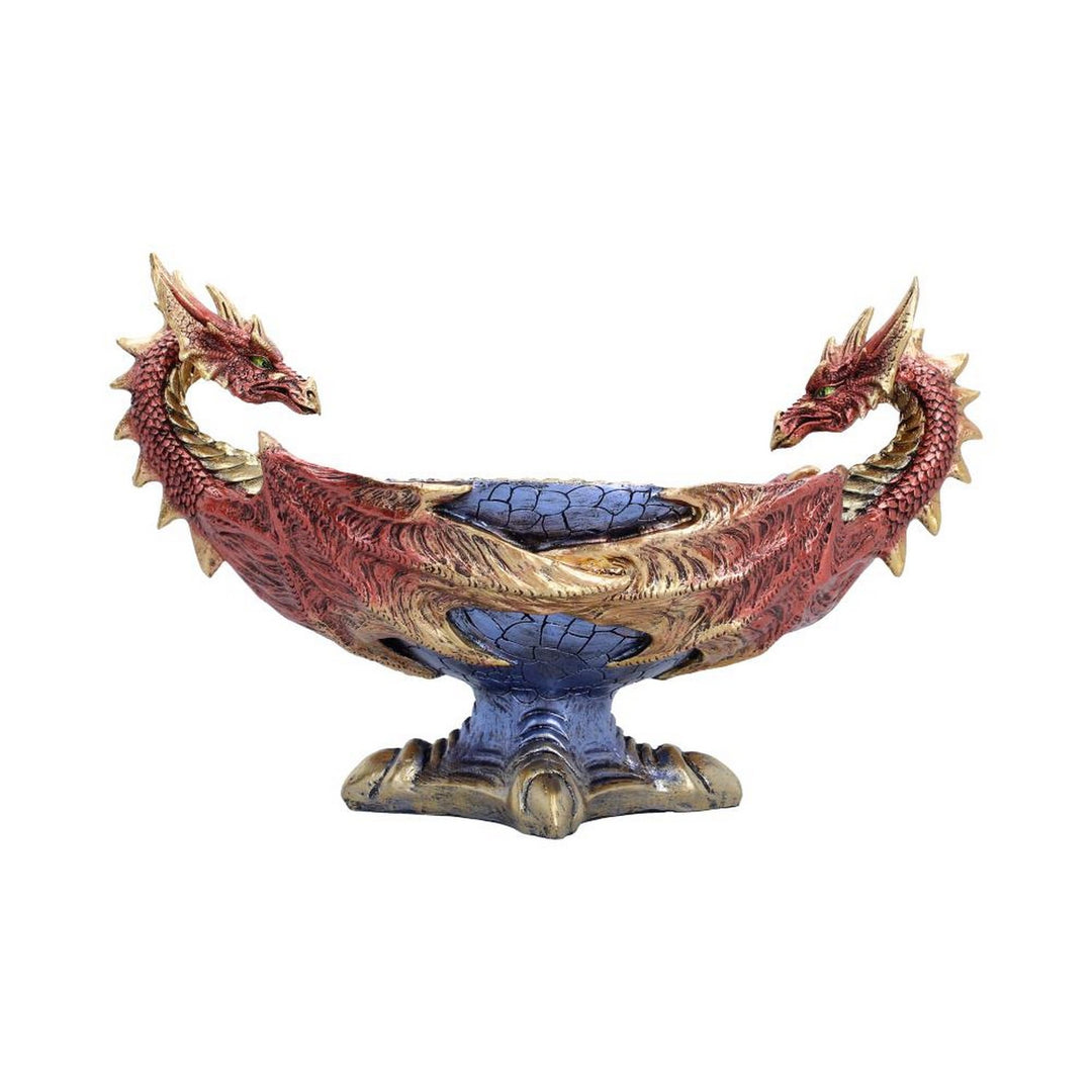 Scaled Red Dragon Bowl 18.7cm U7586B26