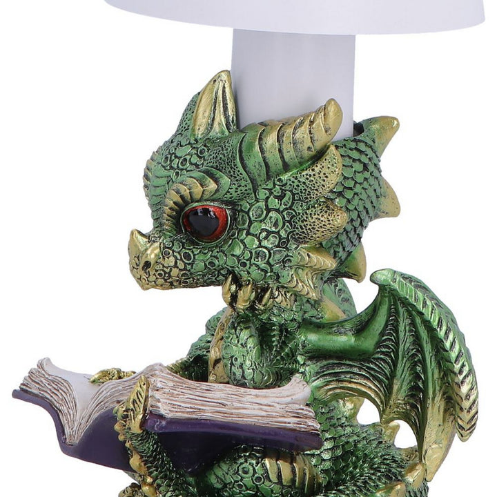 Green Book Dragon Lamp 24.4cm U7587B26