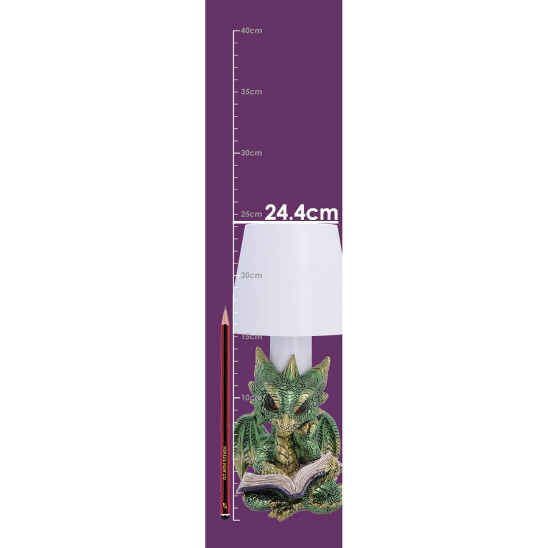Green Book Dragon Lamp 24.4cm U7587B26