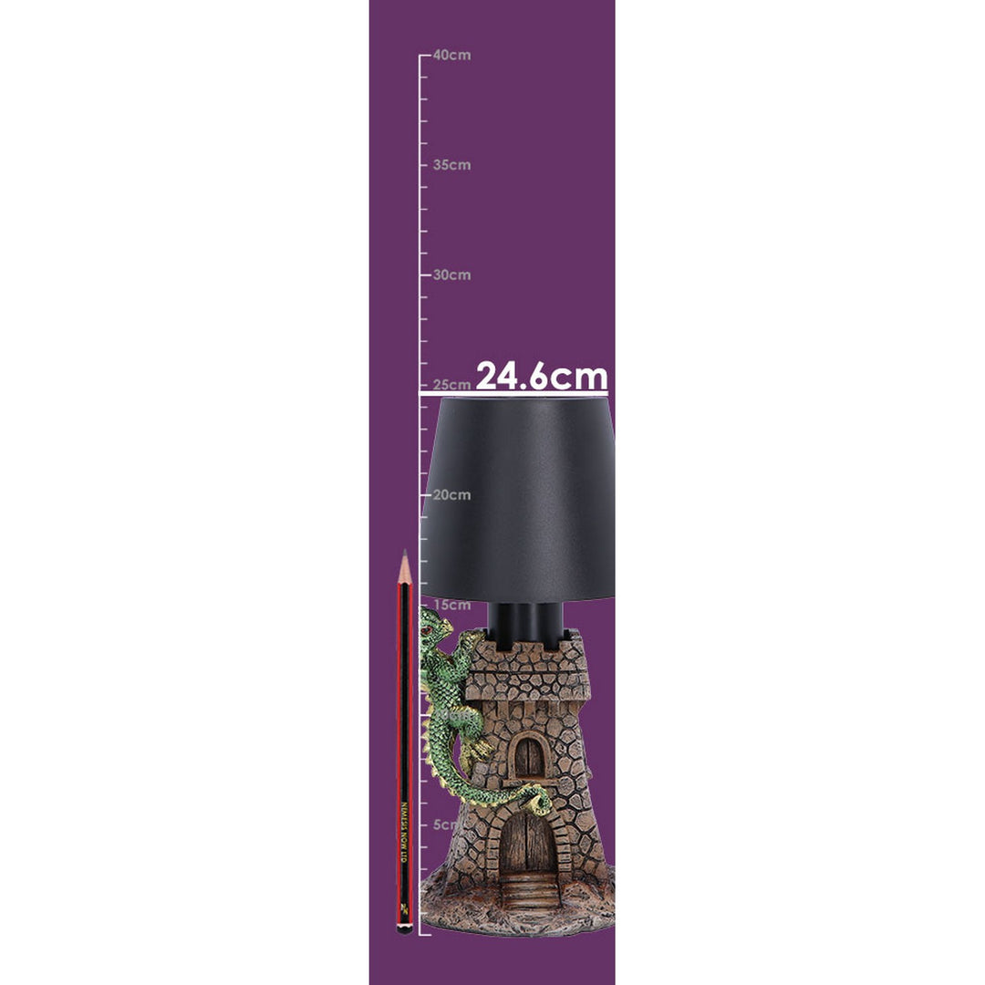 Green Dragon Castle Lamp 24.4cm U7588B26