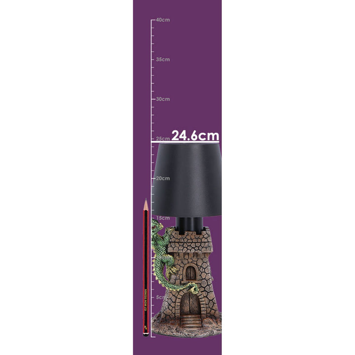 Green Dragon Castle Lamp 24.4cm U7588B26