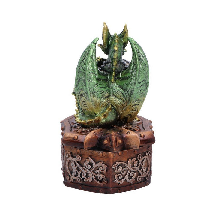 Green Dragon Shield on Shield Box 13.4cm U7589B26
