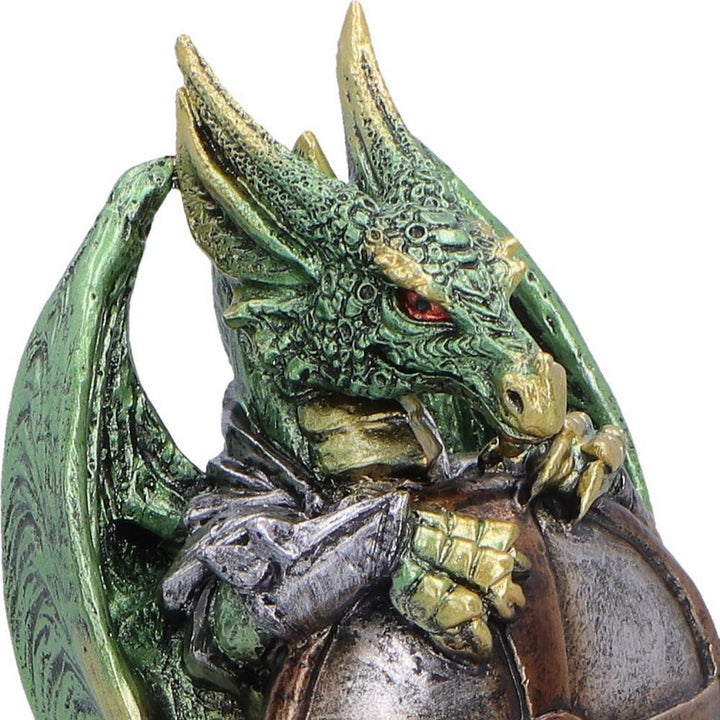 Green Dragon Shield on Shield Box 13.4cm U7589B26