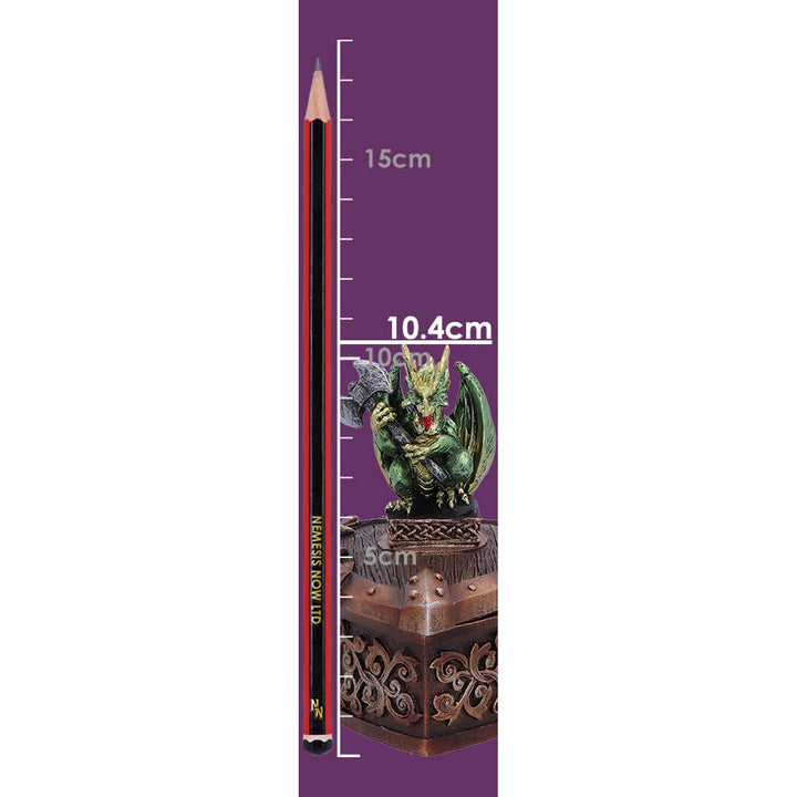 Green Dragon on Shield Box 10.5cm U7591B26