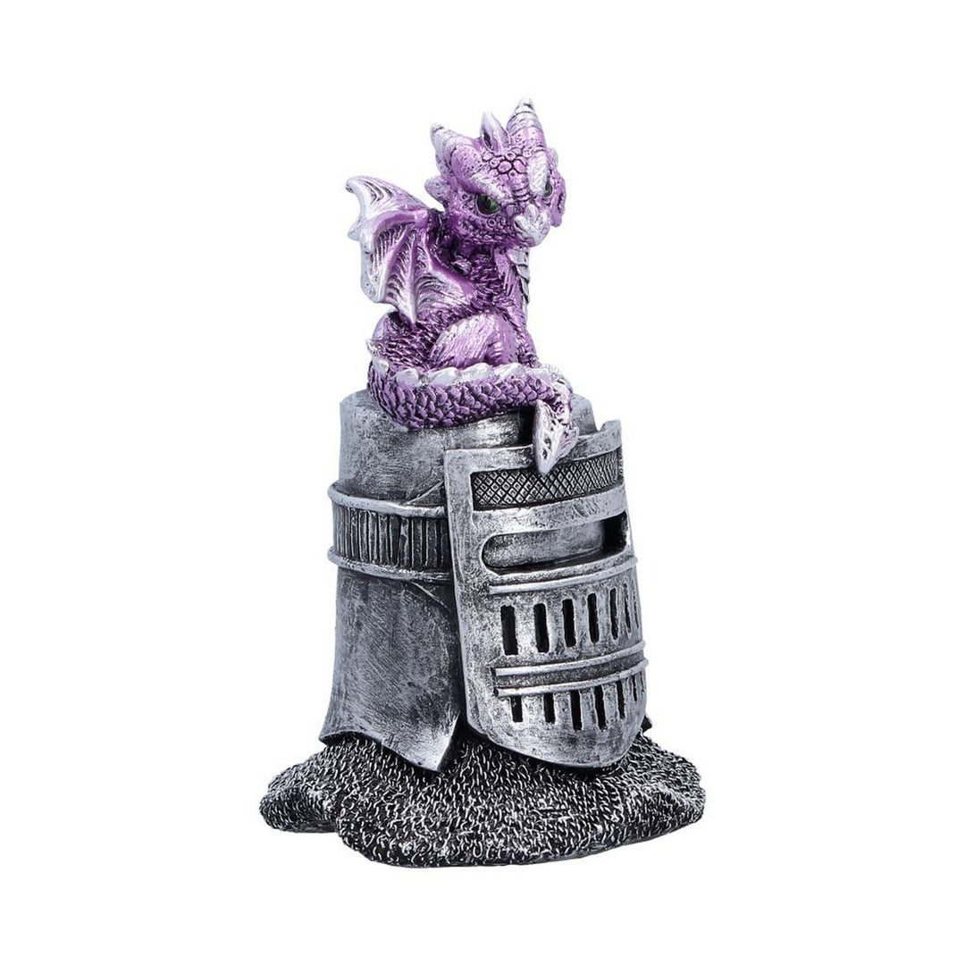 Purple Dragon on Knight Helmet 12.7cm U7595B26