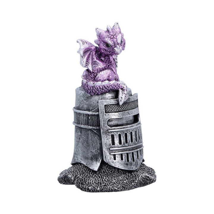 Purple Dragon on Knight Helmet 12.7cm U7595B26
